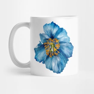 Blue Poppy Mug